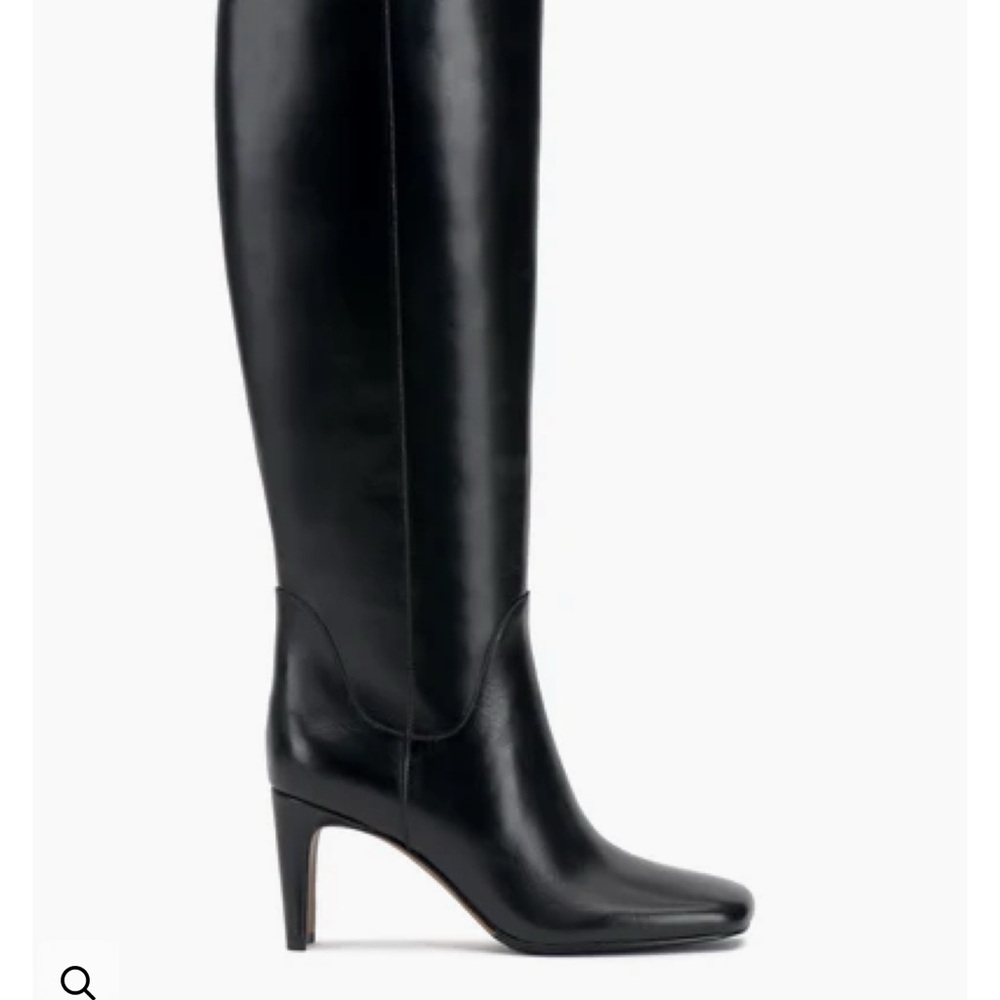 Vince Camuto Black Heeled Boots Timeless Elegance